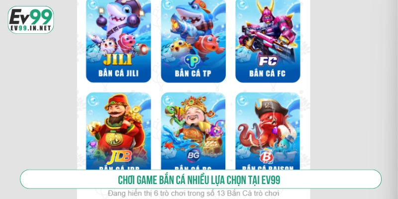 EV99 🎯 Cổng Game Đổi Thưởng Uy Tín – Nhận 99K Miễn Phí Chơi game bắn cá nhiều lựa chọn tại EV99