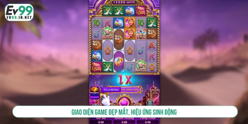 Nổ Hũ EV99 Trải Nghiệm 300+ Siêu Phẩm Đa Dạng Chủ Đề Giao diện game đẹp mắt, hiệu ứng sinh động
