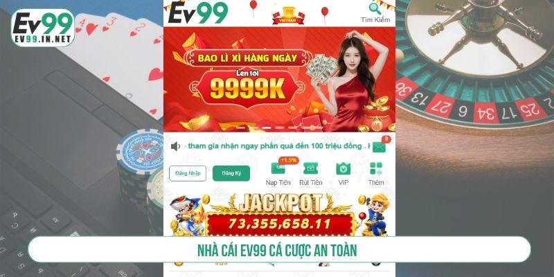 Nhà cái EV99 cá cược an toàn