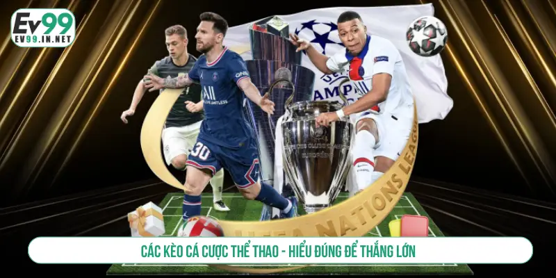 Tổng Hợp Các Kèo Cá Cược Thể Thao Hiểu Đúng Thắng Lớn Các kèo cá cược thể thao - Hiểu đúng để thắng lớn